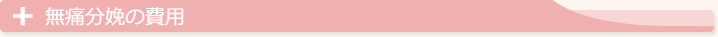 無痛分娩の費用